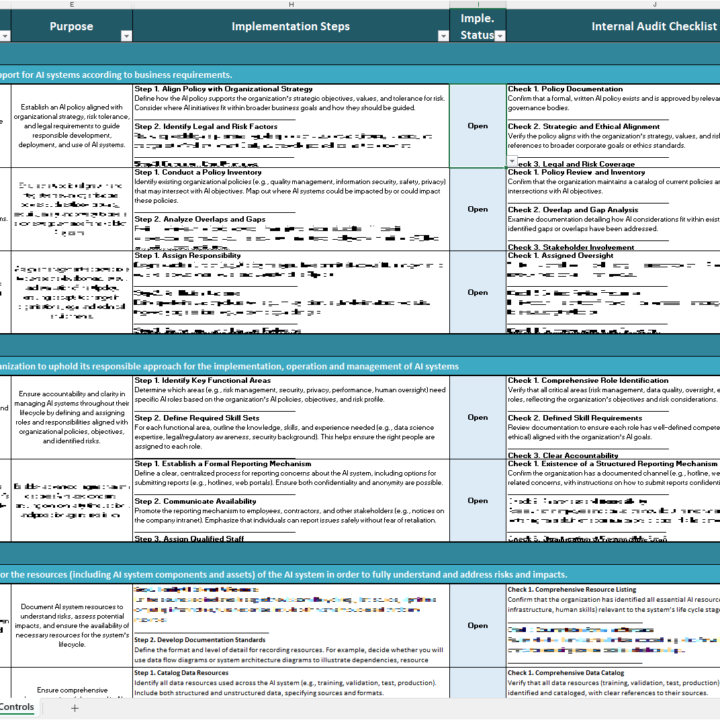 iso 42001 controls list download