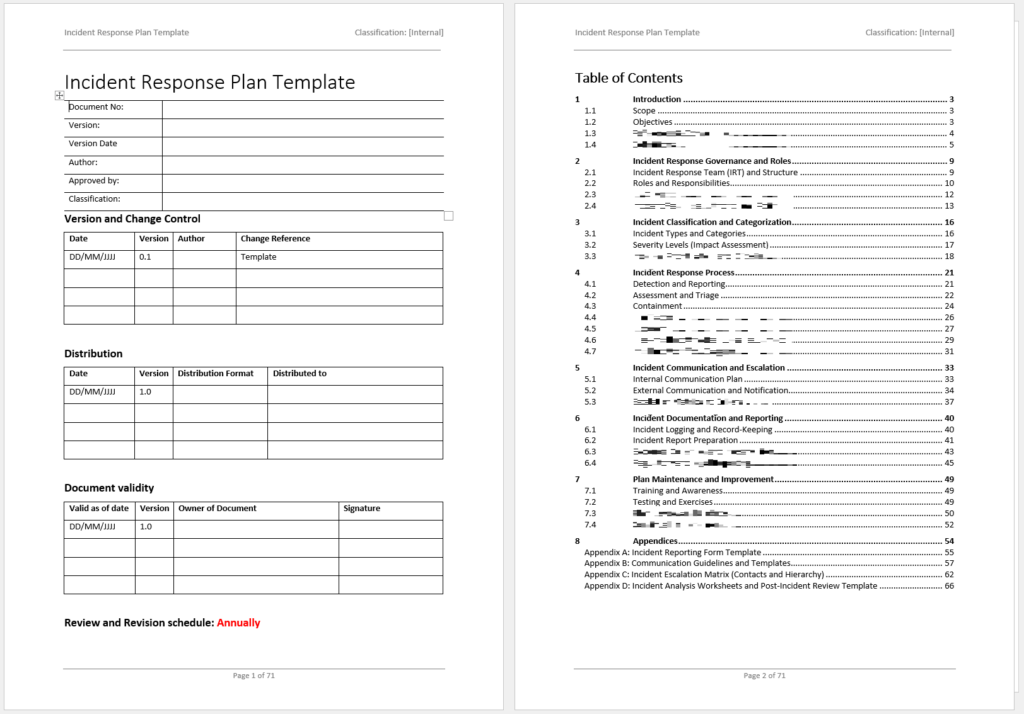 Home 9 Iso 27001 Incident Response Plan Template
