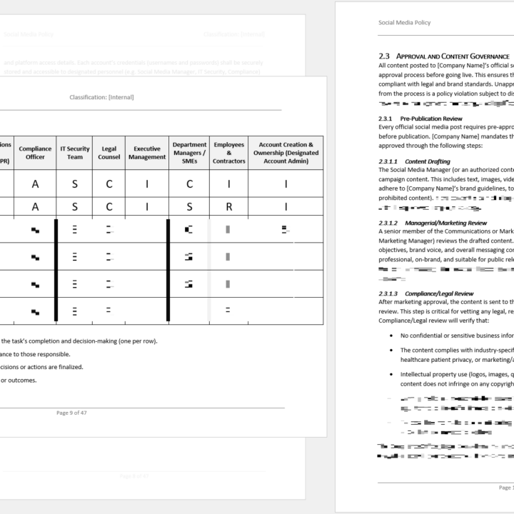 social media policy template 3