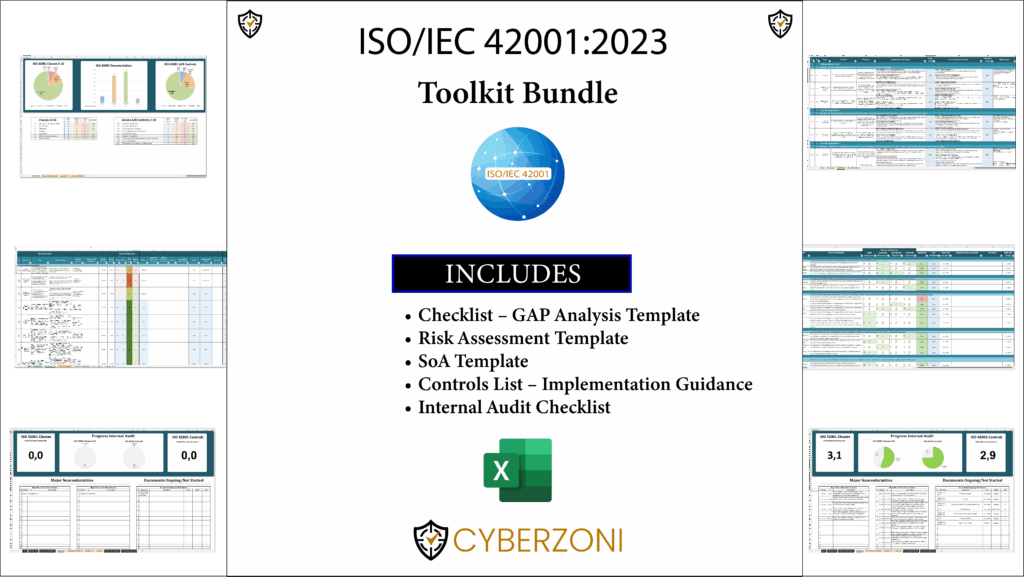 Home 8 Cyberzoni Iso 42001 Toolkit Bundle Image